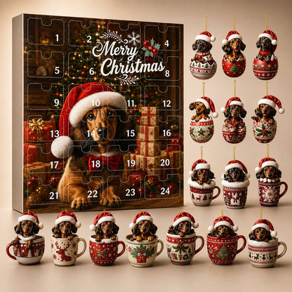 Dackel Adventskalender 2026
