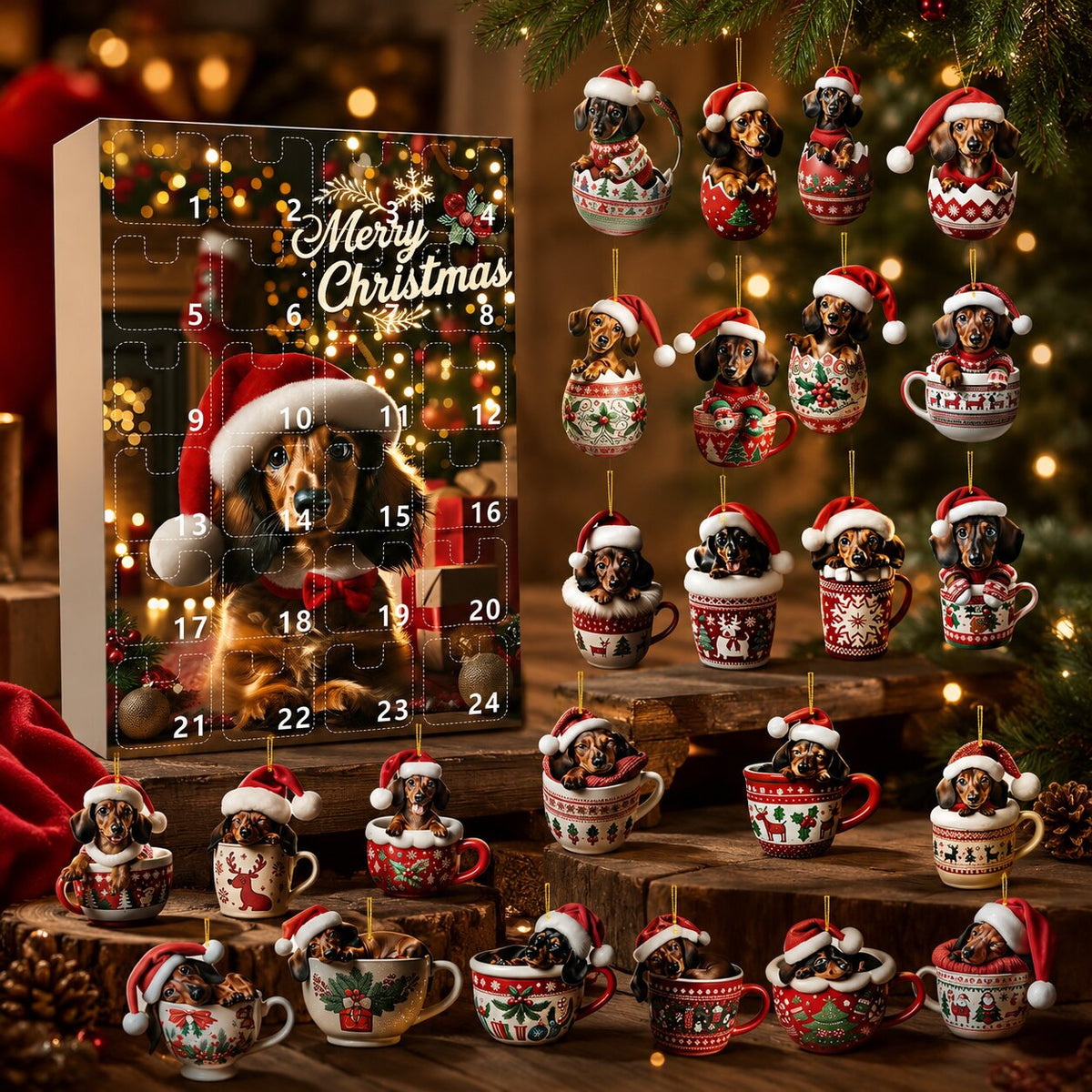 Dackel Adventskalender 2026