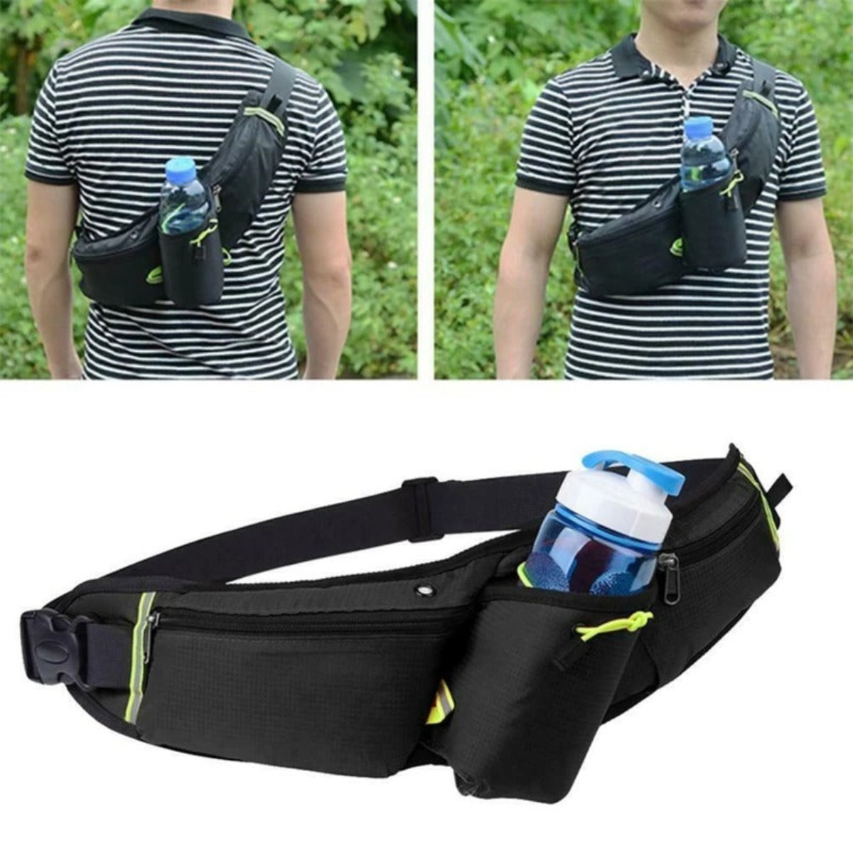 FitWaist Pack | Waterdichte Hardloopriem & Drinkpak