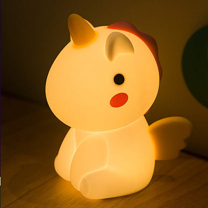 Eenhoorn Nachtlamp LED Squishy Tap Lamp Beste Cadeau voor Baby en Meisje