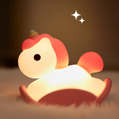 Eenhoorn Nachtlamp LED Squishy Tap Lamp Beste Cadeau voor Baby en Meisje
