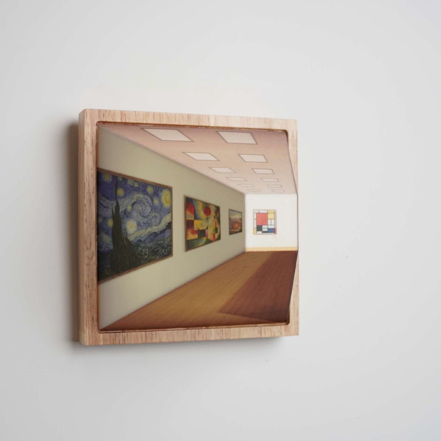 3D Brilvrije Galerie Optische Illusie Wandlamp & Nachtlamp