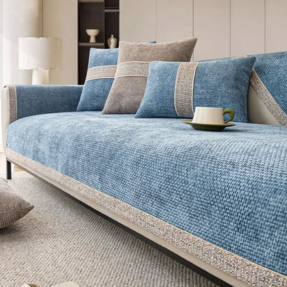 LEINENLUX Sofa Cover – Antislip & Stijlvol voor Elke Woonkamer