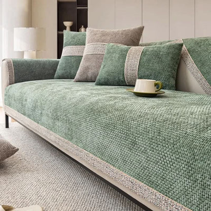 LEINENLUX Sofa Cover – Antislip & Stijlvol voor Elke Woonkamer