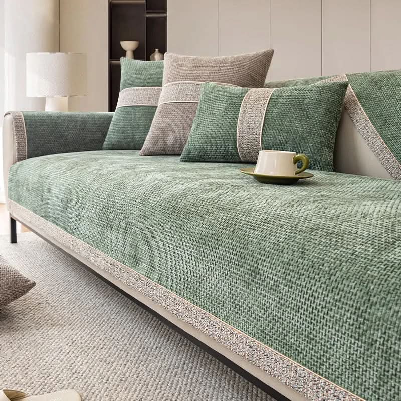 LEINENLUX Sofa Cover – Antislip & Stijlvol voor Elke Woonkamer