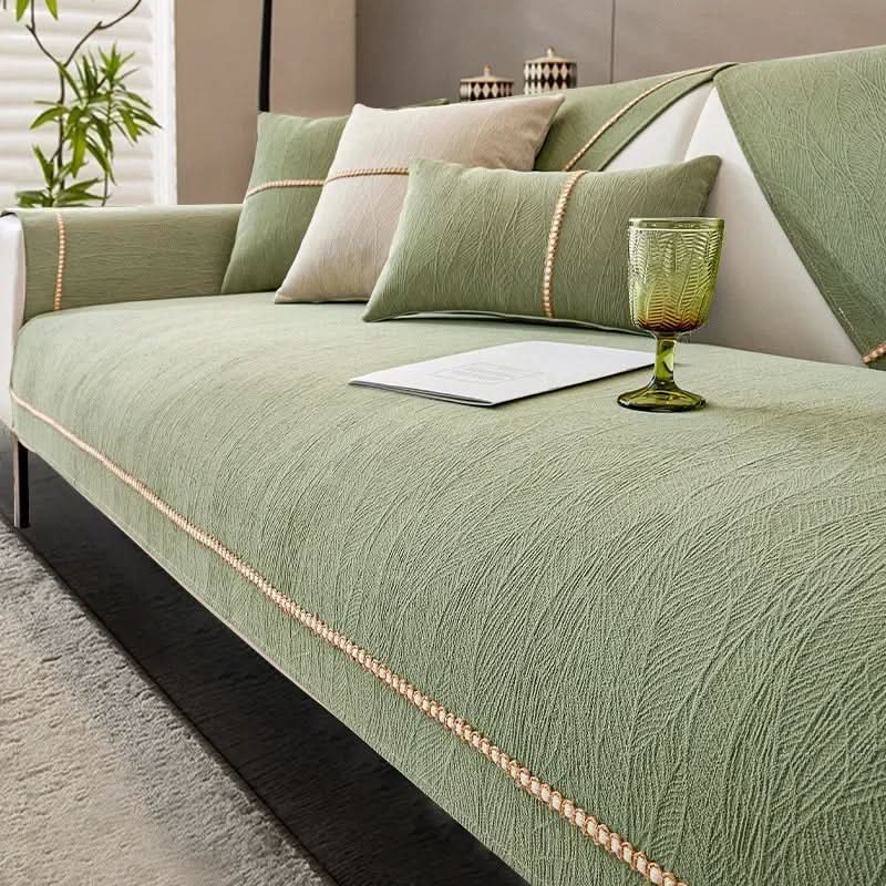 LEINENLUX Sofa Cover – Antislip & Stijlvol voor Elke Woonkamer
