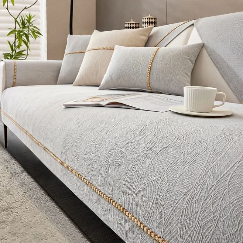 LEINENLUX Sofa Cover – Antislip & Stijlvol voor Elke Woonkamer