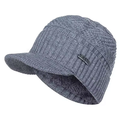 Winter Beanie Met Bontvoering