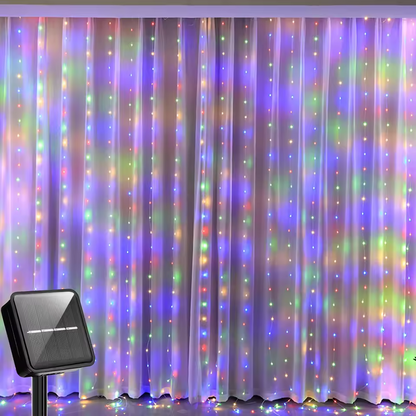 Solar Gordijn LED-licht
