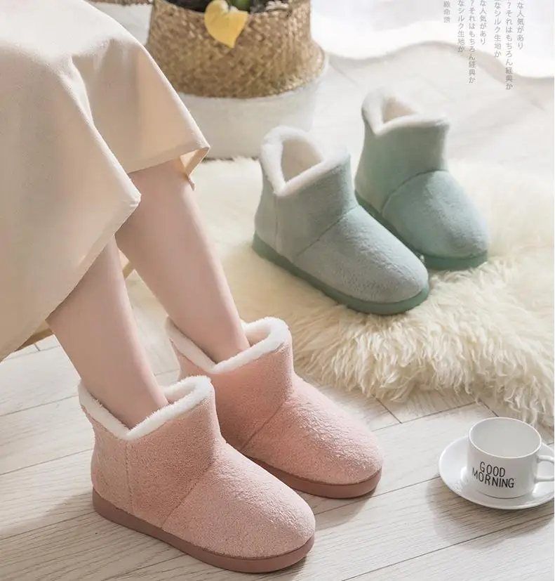 Plush Warme Huis Schoenen Comfort