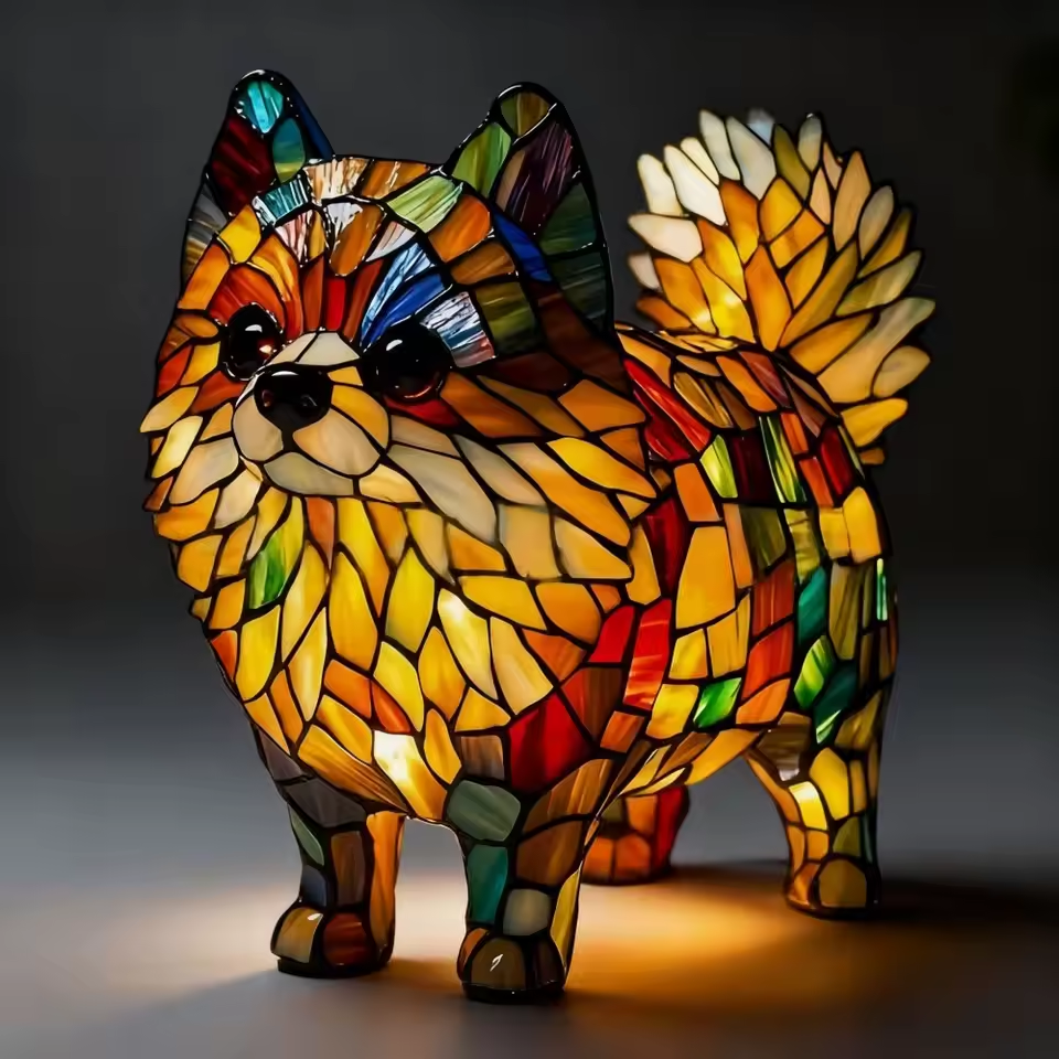 Hondenserie Nachtlamp