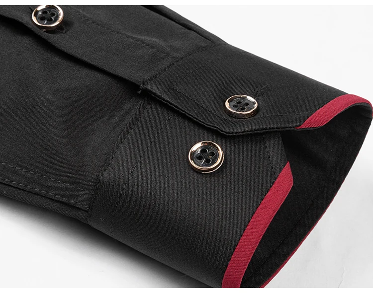 Heren Longsleeve Shirt - Klassiek
