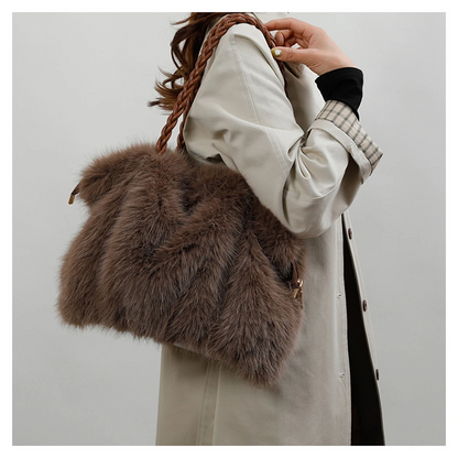 CHARLOTTE Pluche Schoudertas