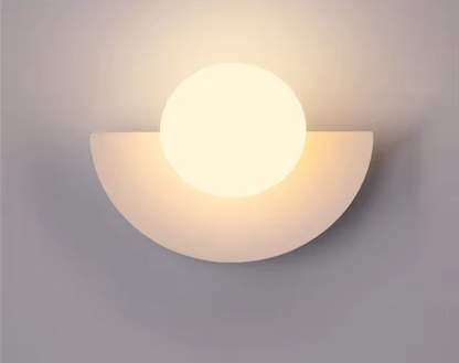 Kleurrijke Moderne Halve Maan Wandlamp
