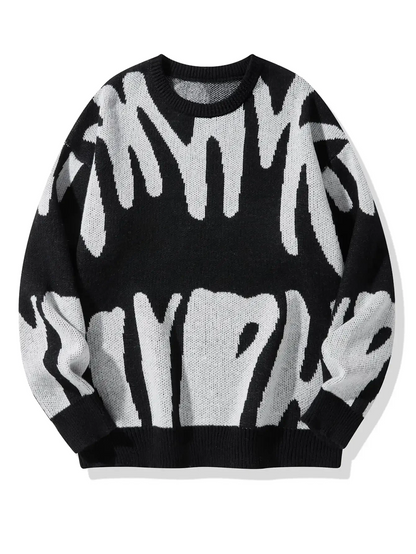 Streetwise Jacquard Trui