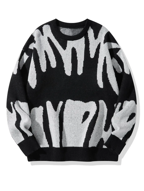 Streetwise Jacquard Trui