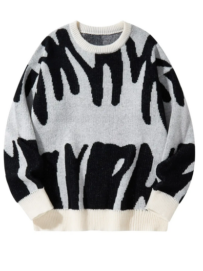 Streetwise Jacquard Trui