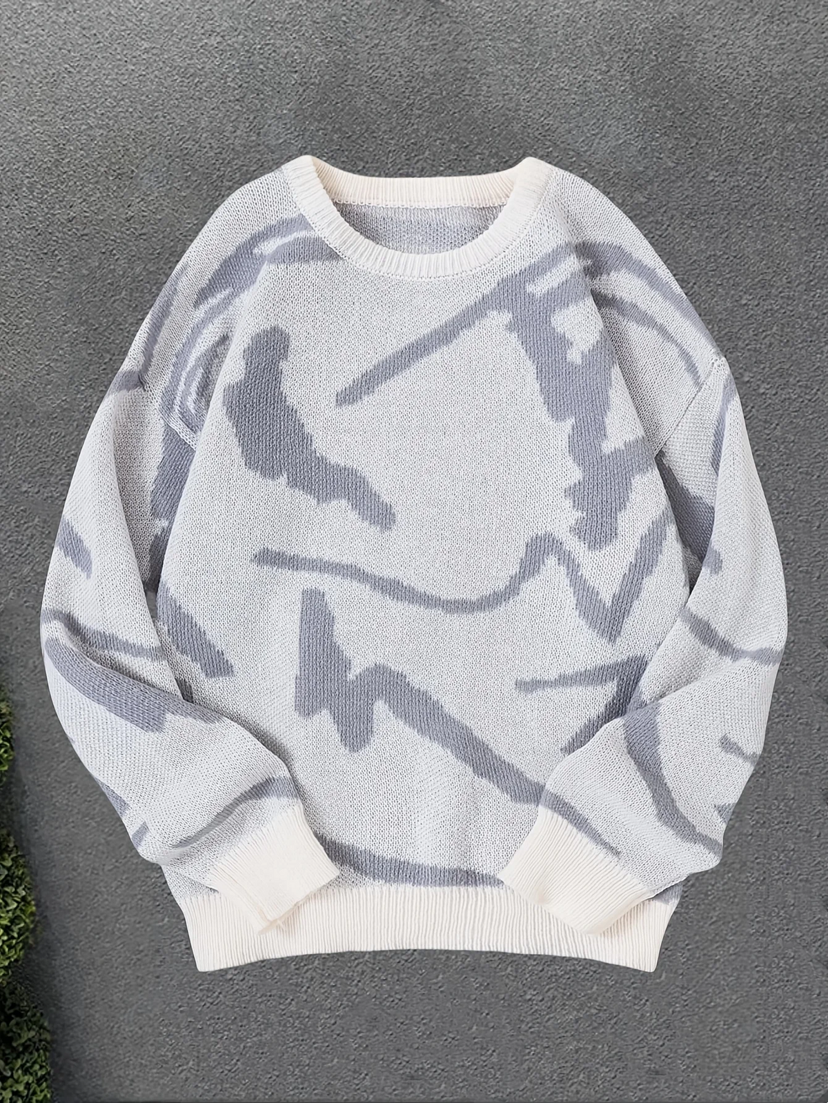 Graffiti Jacquard Trui