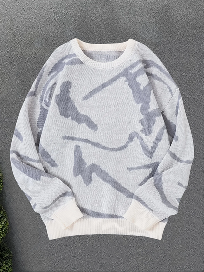 Graffiti Jacquard Trui