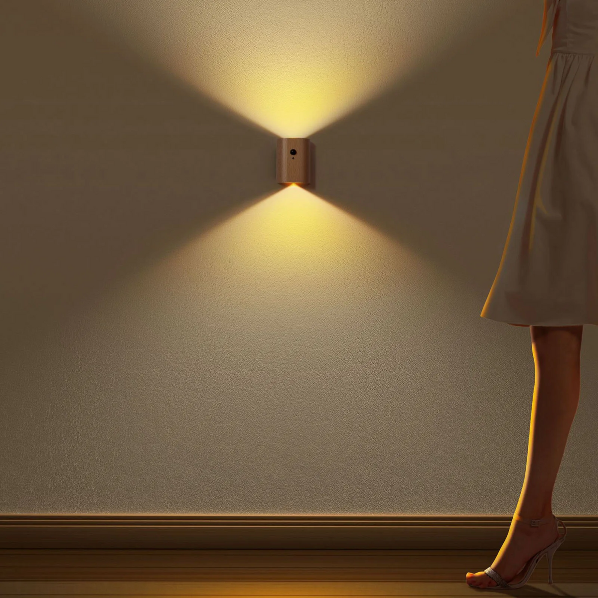 LumoWood Wandlamp