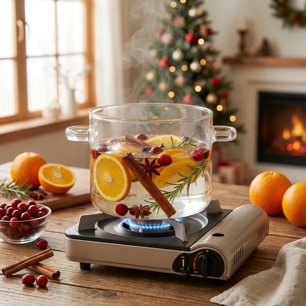 Miles Glas Kookpot – Borosilicaat Simmer Pot