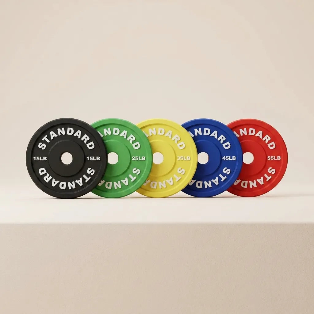 Kratos Gewichtheffen Plaat Coaster Set