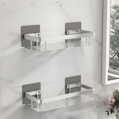 NORDICSHELF - Plank met Lijm voor de Badkamer – Boorvrij & Stijlvol voor Elke Badkamer