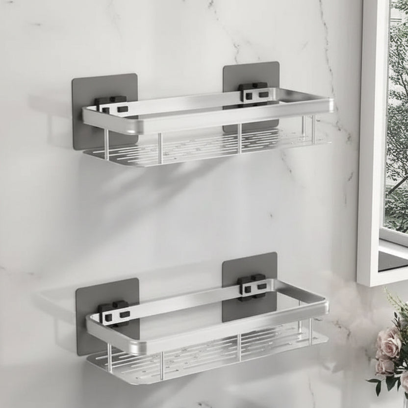 NORDICSHELF - Plank met Lijm voor de Badkamer – Boorvrij & Stijlvol voor Elke Badkamer