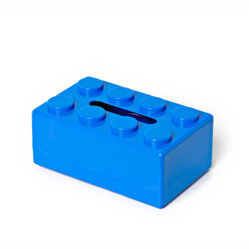 RetroBricks Luxe Tissuedoos – Speels Design voor een Stijlvol Interieur