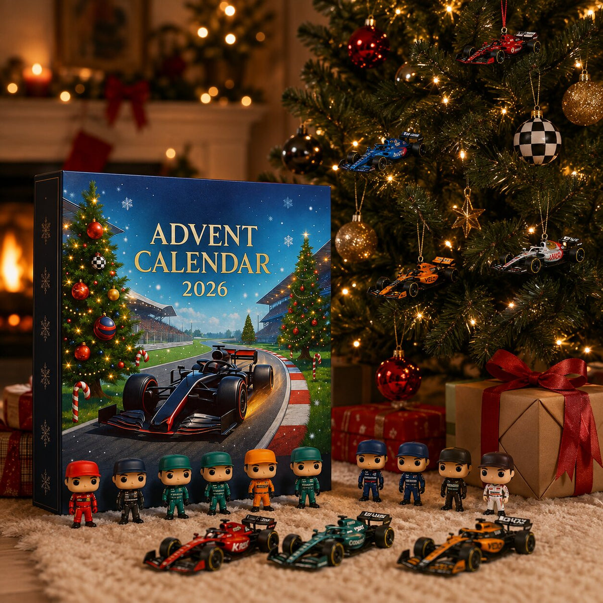 Formule 1-adventskalender 2026