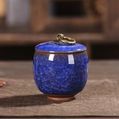 EternaPaws Elegante Keramische Urn – Tijdloze Herinnering voor Huisdieren