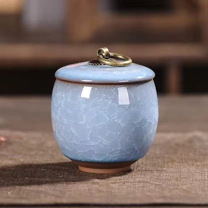 EternaPaws Elegante Keramische Urn – Tijdloze Herinnering voor Huisdieren