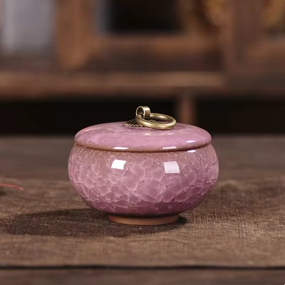 EternaPaws Elegante Keramische Urn – Tijdloze Herinnering voor Huisdieren