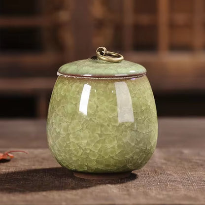 EternaPaws Elegante Keramische Urn – Tijdloze Herinnering voor Huisdieren