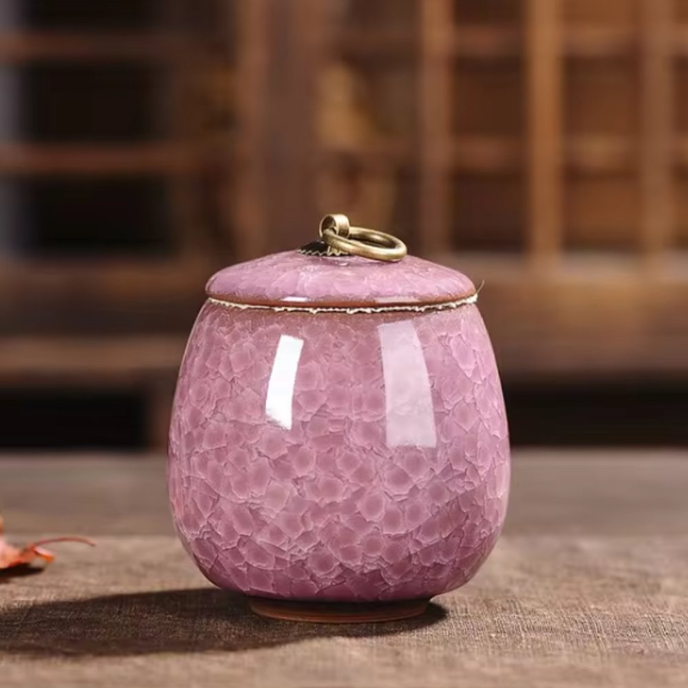 EternaPaws Elegante Keramische Urn – Tijdloze Herinnering voor Huisdieren