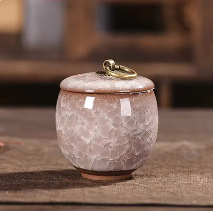 EternaPaws Elegante Keramische Urn – Tijdloze Herinnering voor Huisdieren