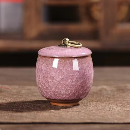 EternaPaws Elegante Keramische Urn – Tijdloze Herinnering voor Huisdieren