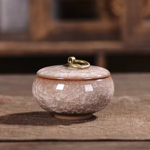 EternaPaws Elegante Keramische Urn – Tijdloze Herinnering voor Huisdieren