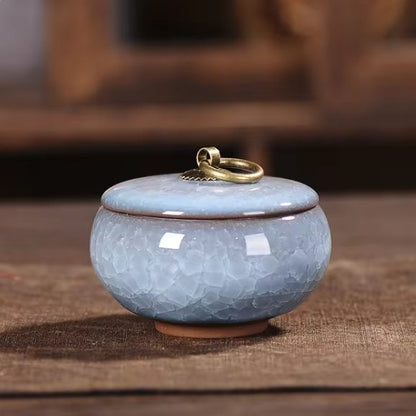 EternaPaws Elegante Keramische Urn – Tijdloze Herinnering voor Huisdieren