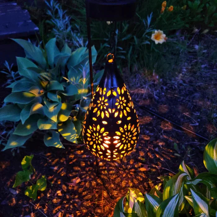 Solar -aangedreven en weerbestendige tuinlamp