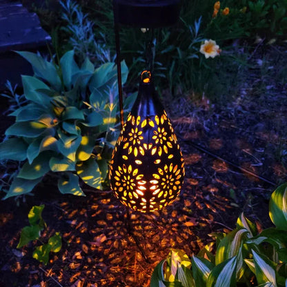 Solar -aangedreven en weerbestendige tuinlamp