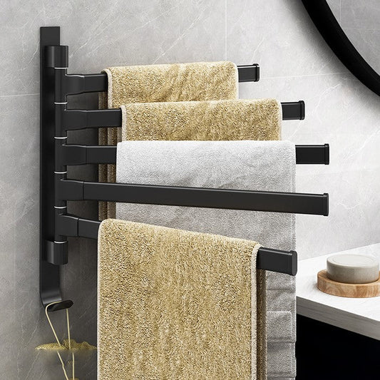 Towelix – Stijlvol Handdoekenrek met 5 Armen voor Moderne Functionaliteit