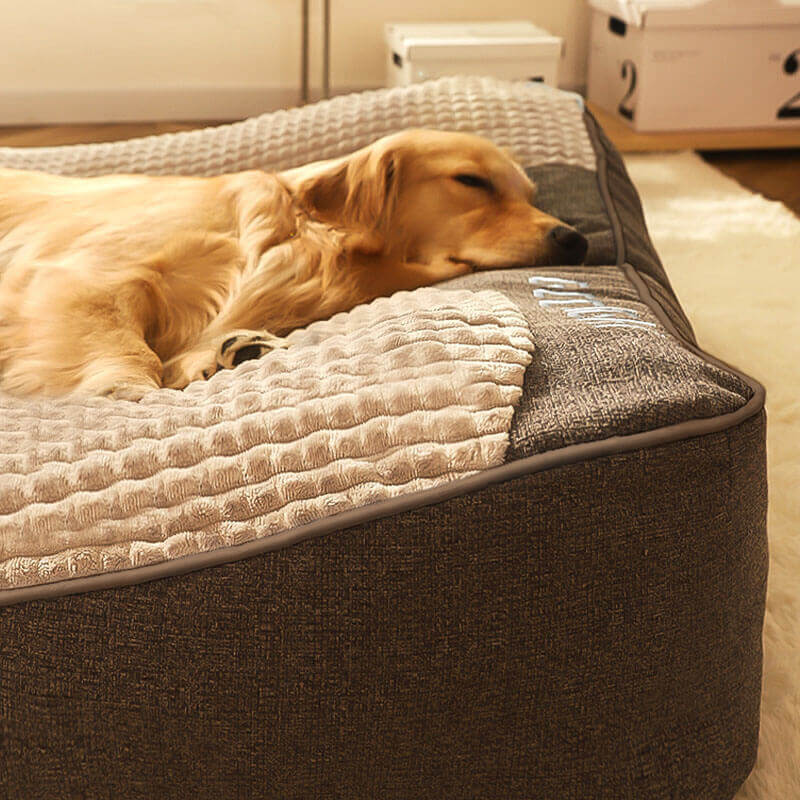 Hondenbed met hoofdkussen