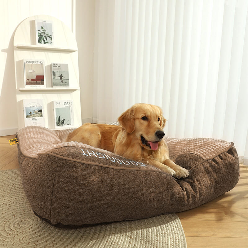 Hondenbed met hoofdkussen