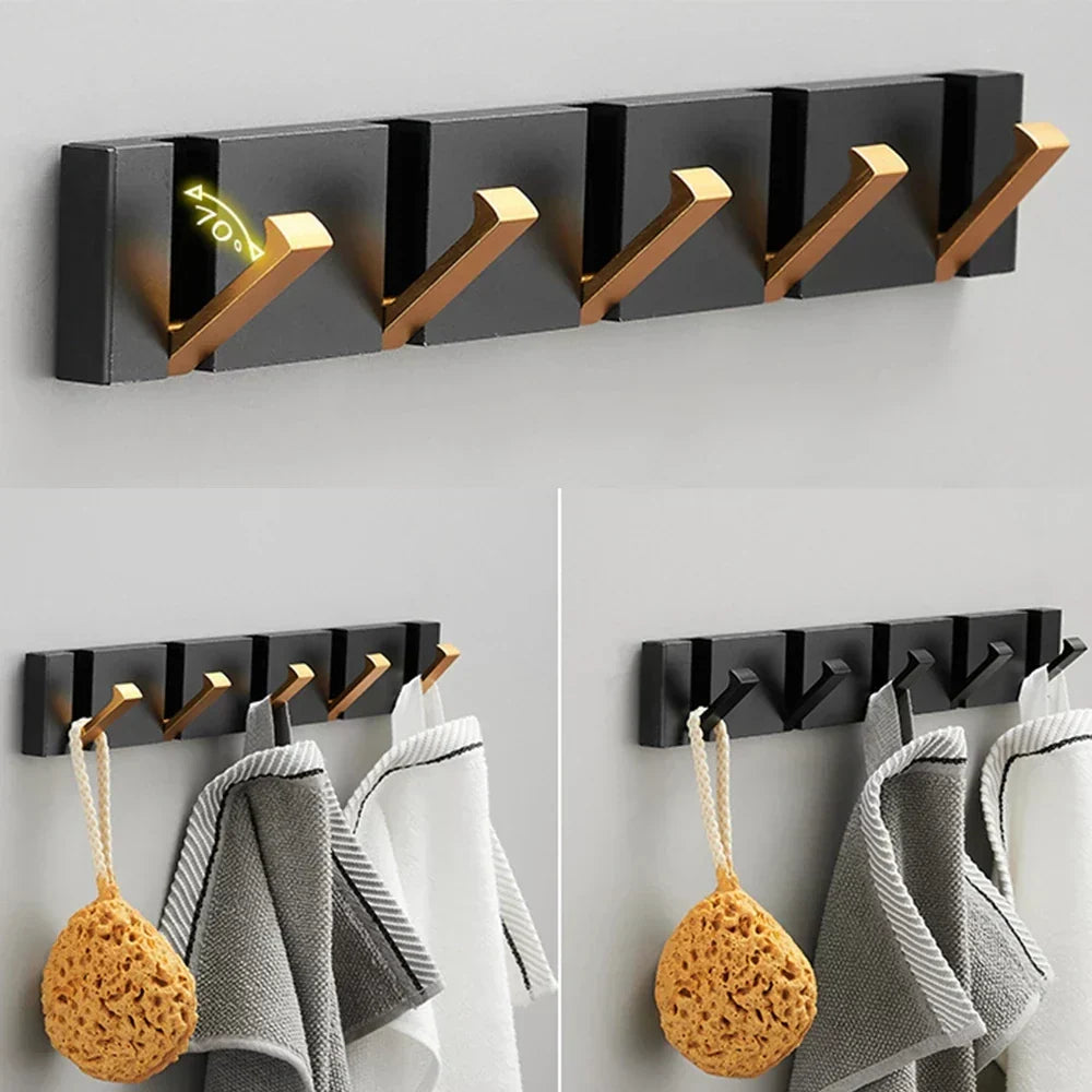 StijlSpace – Luxe Opvouwbare Wandhaak met Minimalistische Elegantie