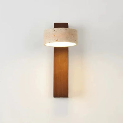 Chique Steenlook Wandlamp