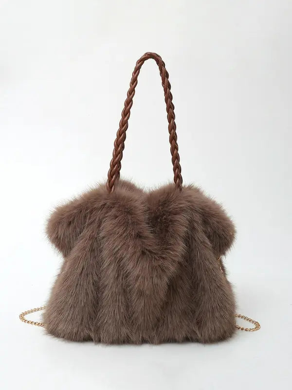 CHARLOTTE Pluche Schoudertas