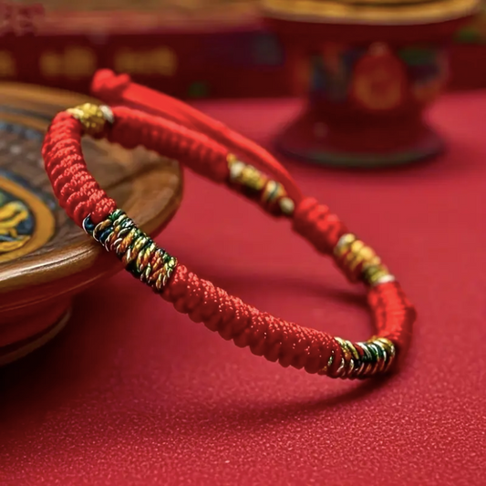 Geluksarmband van Rode Zijde
