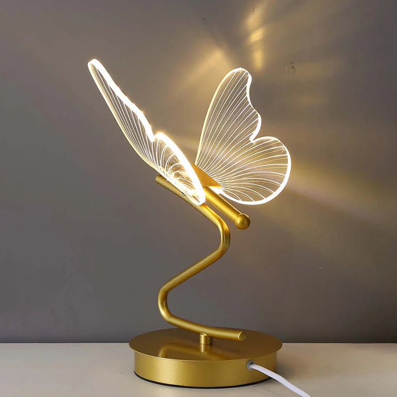 Luxe Vlinder Tafellamp