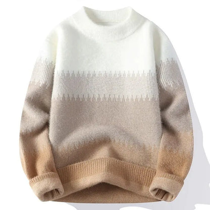 Vintage Contrasterende Street Style Trui